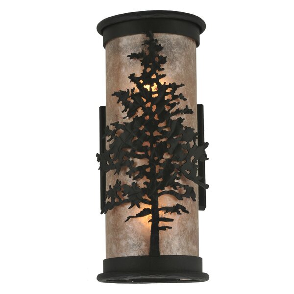 Meyda Lighting Rustic Lodge Flush Mounted Sconce | Wayfair