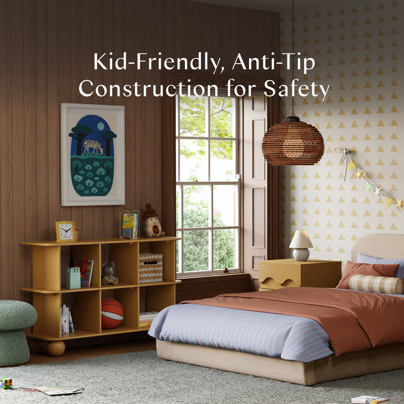 Crosby Open Bookcase, Honey