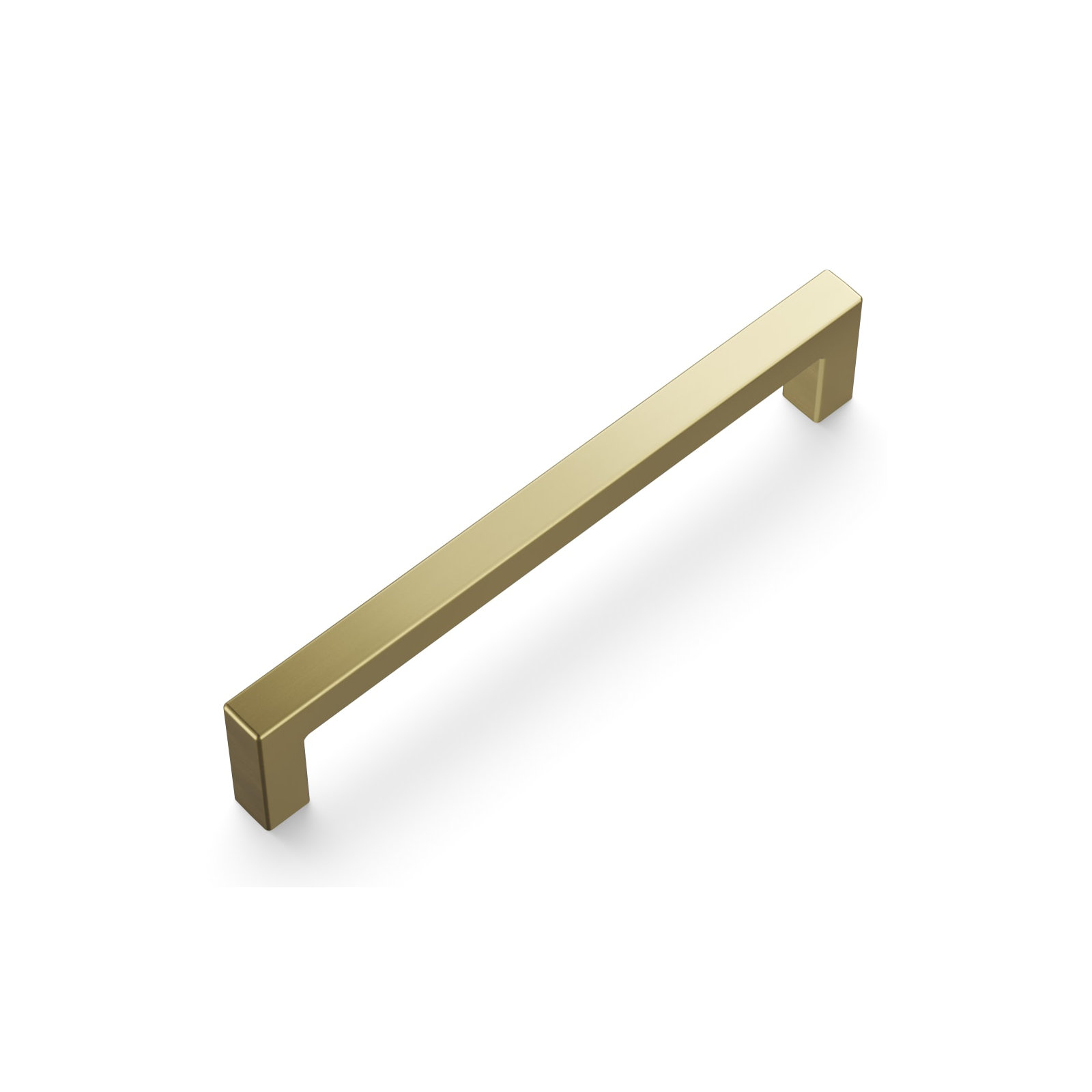 Skylight Collection Handle Pull - Contemporary Hardware for Drawers & Cabinets, Elusive Golden Nickel, 5-1/16", 1