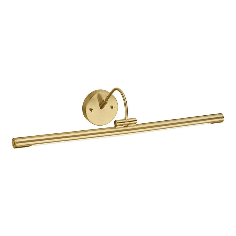 Large LED Picture Light, Brushed Brass
