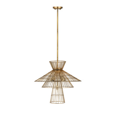 Lustre 6 lumières Bowry