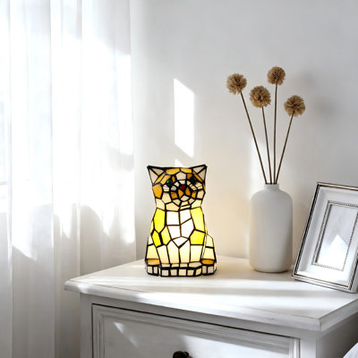Lampe de table Tiffany Style Kitty