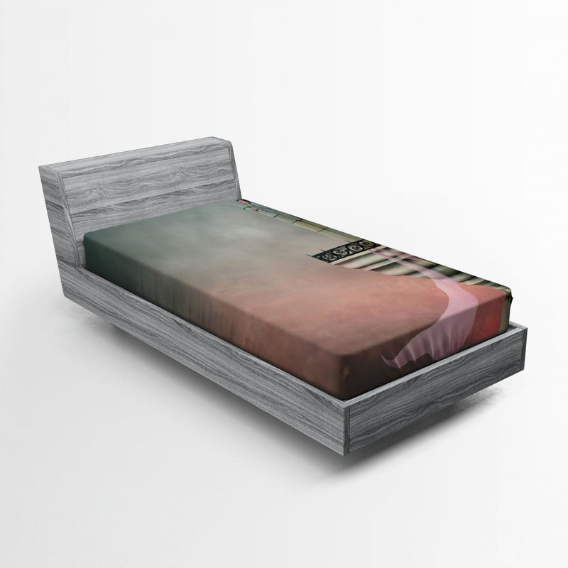 Microfiber Fitted Sheet, Twin Fitted Sheet