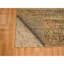Tapis noué à la main 9 pi x 12 pi 3 po en soie et laine brun Sari E02A0C56DBC74534ACD2D08A3BD9A3C1