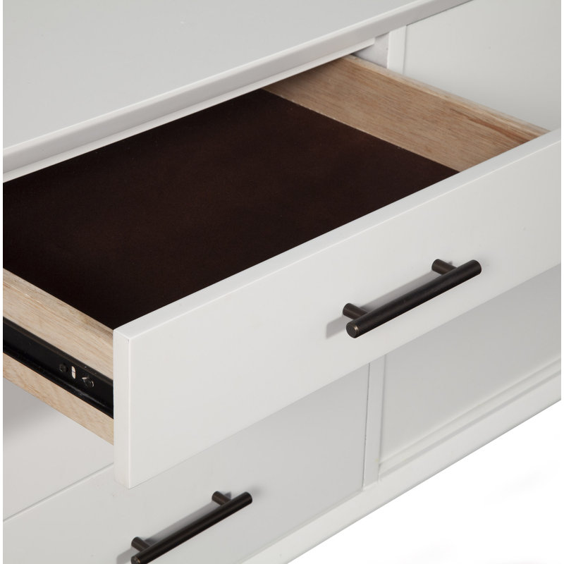 Console multimédia 64 po Williams, Blanc