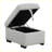 L-shaped Sectional Pull Out Sofa Bed Sleeper Sofa with Two USB Ports, Two Power Sockets and a Movable Storage Ottoman-1338142072