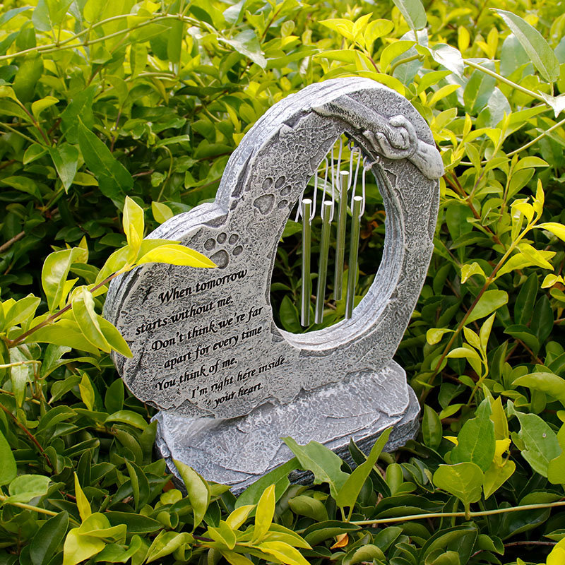 Wind Chime Gravestone