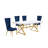 Hitansh Double Pedestal Dining Set-831283127-831283126-831358760