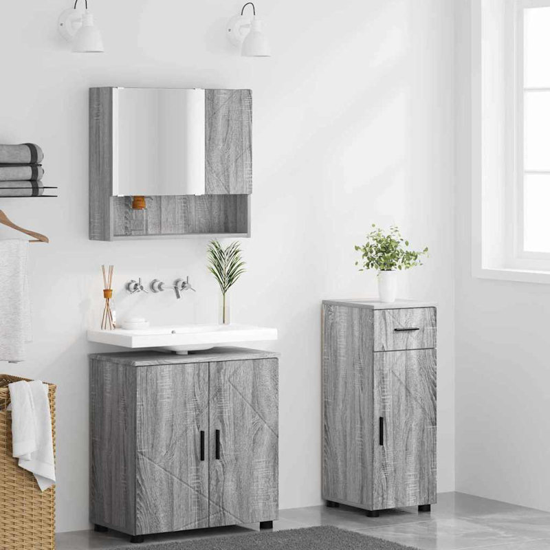 Bathroom Furniture Suite, Grey