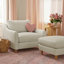 Upholstered Chair And A Half