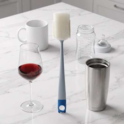 Brosse pour bouteille d'eau Luffa Pulp Cup Un incontournable pour laver les tasses