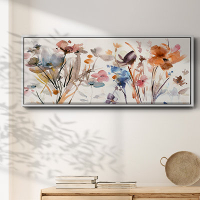 Pop Garden- Framed Canvas