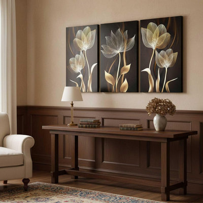 3 Piece Wrapped Canvas Print