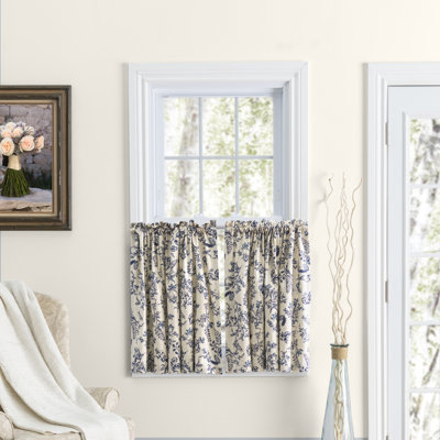 Toile Cotton Cafe Curtain