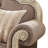 Cha Transitional 71"L Rolled Armrest Loveseat with 2 Pillows-112675523