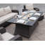 Wicker 6 - Person Patio Conversation Set with Cushions