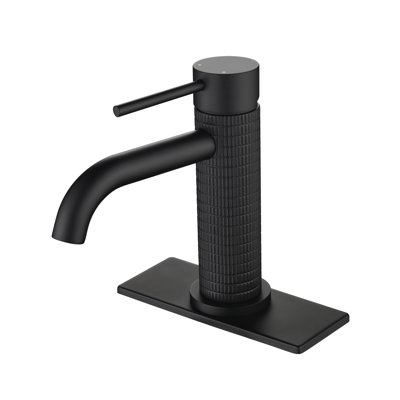 Single-Hole Single-Handle Bathroom Faucet