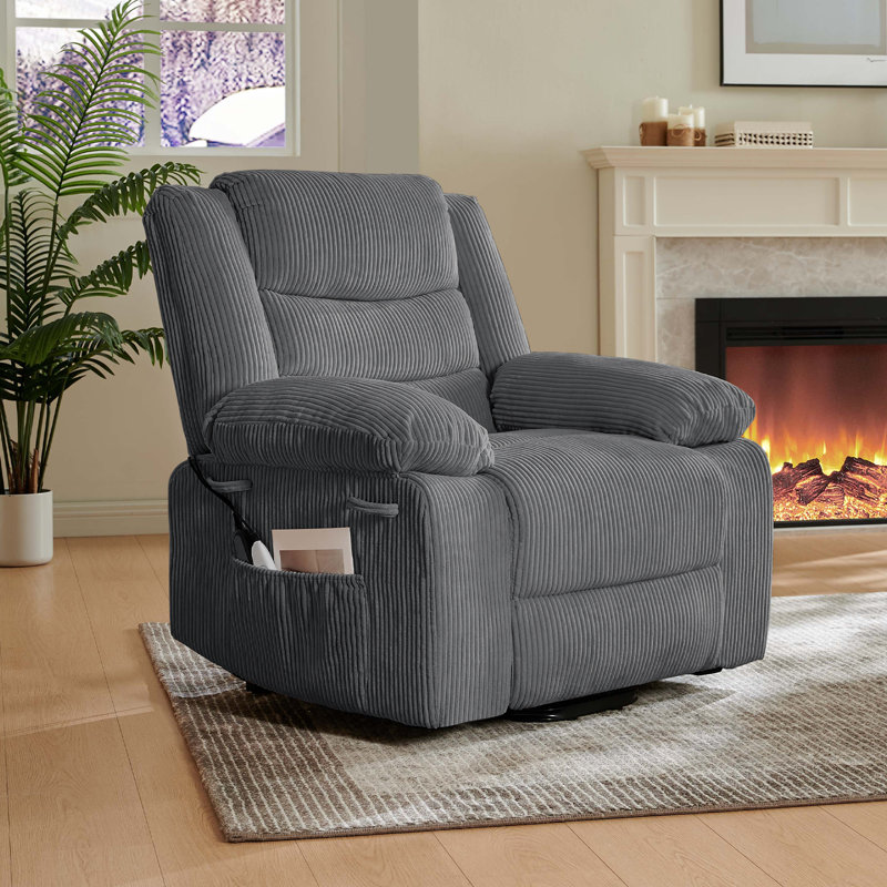 Chaelyn Electric Power Massage&Heat Lift Recliner Chair for Elderly, Comfortable 3 Positions Soft Recliner Chair with Side Pocket for Living Room and Bedroom