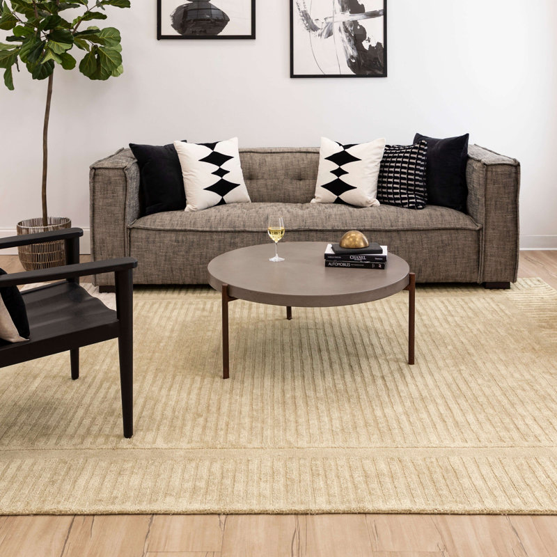 Karastan Rugs Terra Firma Cream Area Rug, Rectangle 5' x 8'