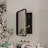 Recessed Metal Framed Medicine Cabinet With Mirror And Adjustable Shelves Wall Mirror With Storage For Bathroom-822124662-822124659