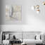 Calm Side, Asian Buddha Flowers Traditional - impression sur toile-71078995-71079004