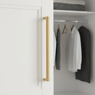 （10-pack）12" Knurled Antique Gold Cabinet Pull – Drawer & Sideboard Hardware