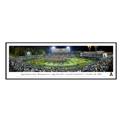 Appalachian State Football Panoramic Print