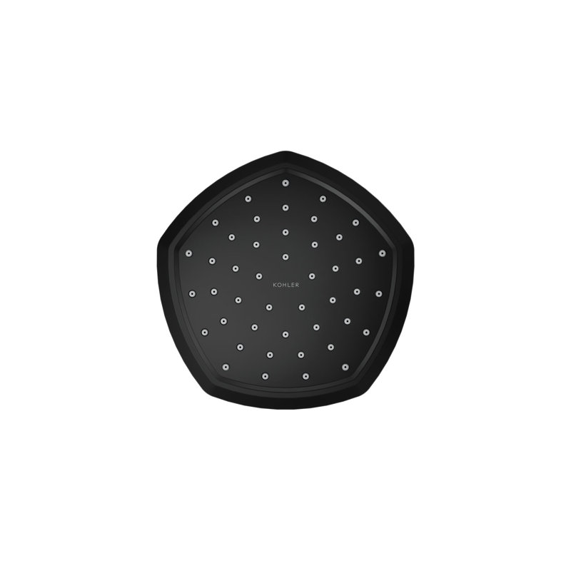 Occasion Single-Function Showerhead, Matte Black
