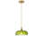 1-Light green dimmable glass pendant lamp