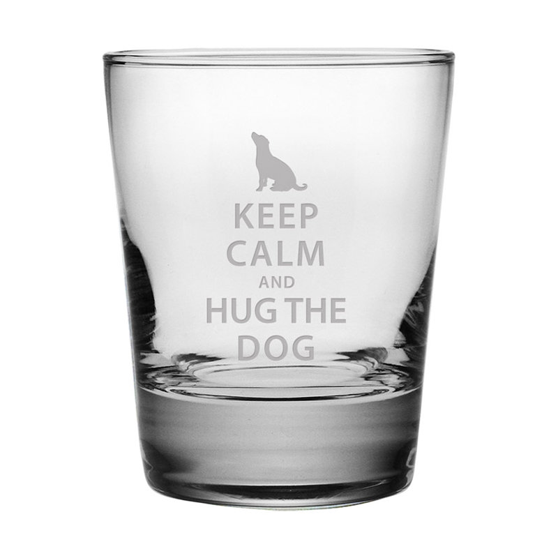 Verre à étreinte the dog