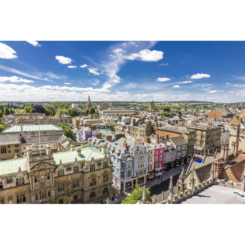 Roofs In Oxford - Wrapped Canvas Print, 51cm H x 76cm W x 3.8cm D