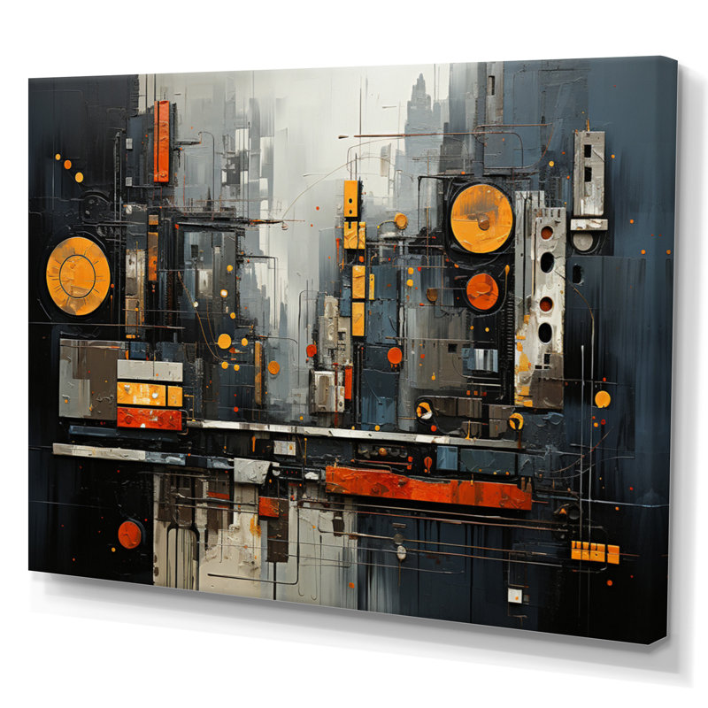 Urban Rhythms sur impression sur toile, H 30 po x l 40 po x P 1,5 po, Toile tendue