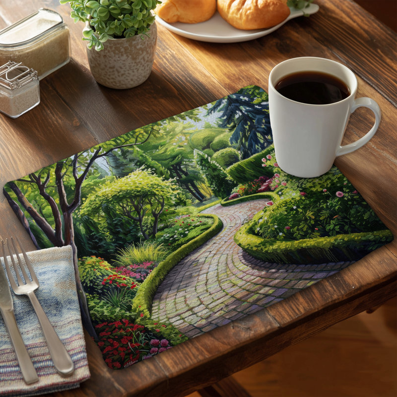 Napperon Garden Path