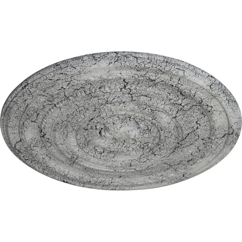 Médaillon de plafond Endurathane Artis, DE 27 1/8 po x P 2 5/8 po, fini blanc ultra pur peint à la main