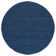 Amira Solid Color Handwoven Wool/Cotton Area Rug in Navy Blue