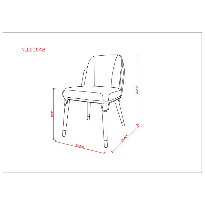 Estelle Upholstered Side Chair, 1, Pebble