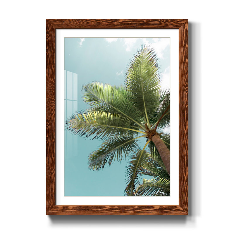 Tranquil Ocean II - reproduction de photo sur papier encadrée, H 37,5 po x l 27,5 po x P 1,5 po, Érable