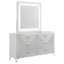 Commode 6 tiroirs avec miroir Cassia