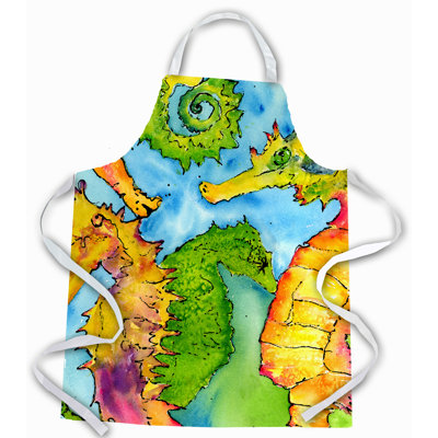 No Pattern Bib Apron
