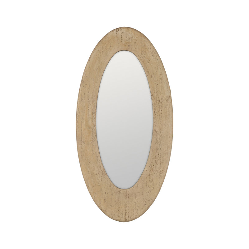 Calyssa Metal Mirror, Oval, 120cm H x 60 cm W