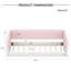 Lit simple avec tête de lit et accoudoirs rembourrés Montessori-1583506860