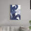 Blue On Blue I by June Erica Vess - Painting-1144011542-1144011557