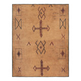 Vintage Moroccan Tuareg Tribal Reed & Leather Rug by Rug & Kilim, Morocco, 1950-1959