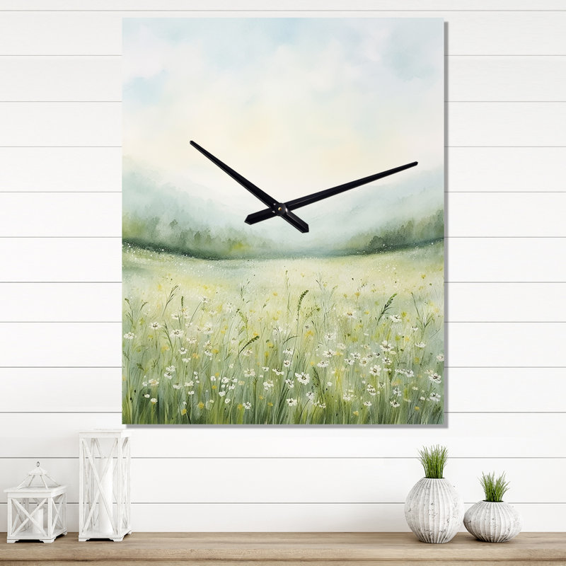 Horloge murale Danery - Meadow, Très grand