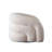 Quantum Swivel Accent Chair In Ivory Sherpa
