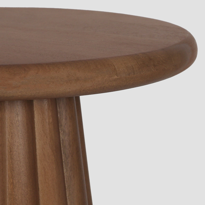 Table d'appoint en bois massif Hexton
