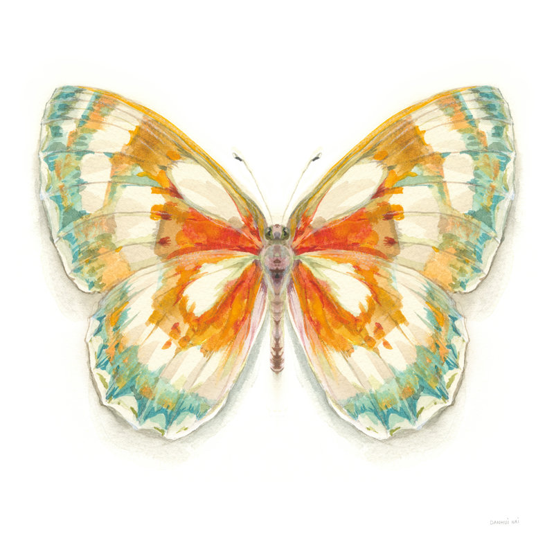 Ailes fragiles papillon II, H 36 po x l 36 po x P 1,25 po