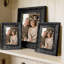 Cadre photo mural 3 pièces 8 "x 10" noir pour bureau