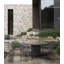 Milos Stackable Dining Chair + Smoke Cushion