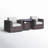 Biles 3-Piece Sectional Seating Group with Cushions-125073588